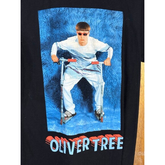 Oliver Tree Double Razor Kick Scooters Concert Tour Shirt Medium M Pacific - Picture 4 of 8
